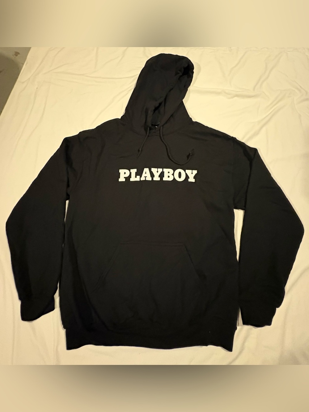 Playboy Bunny Black Men’s Size: Medium Hoodie